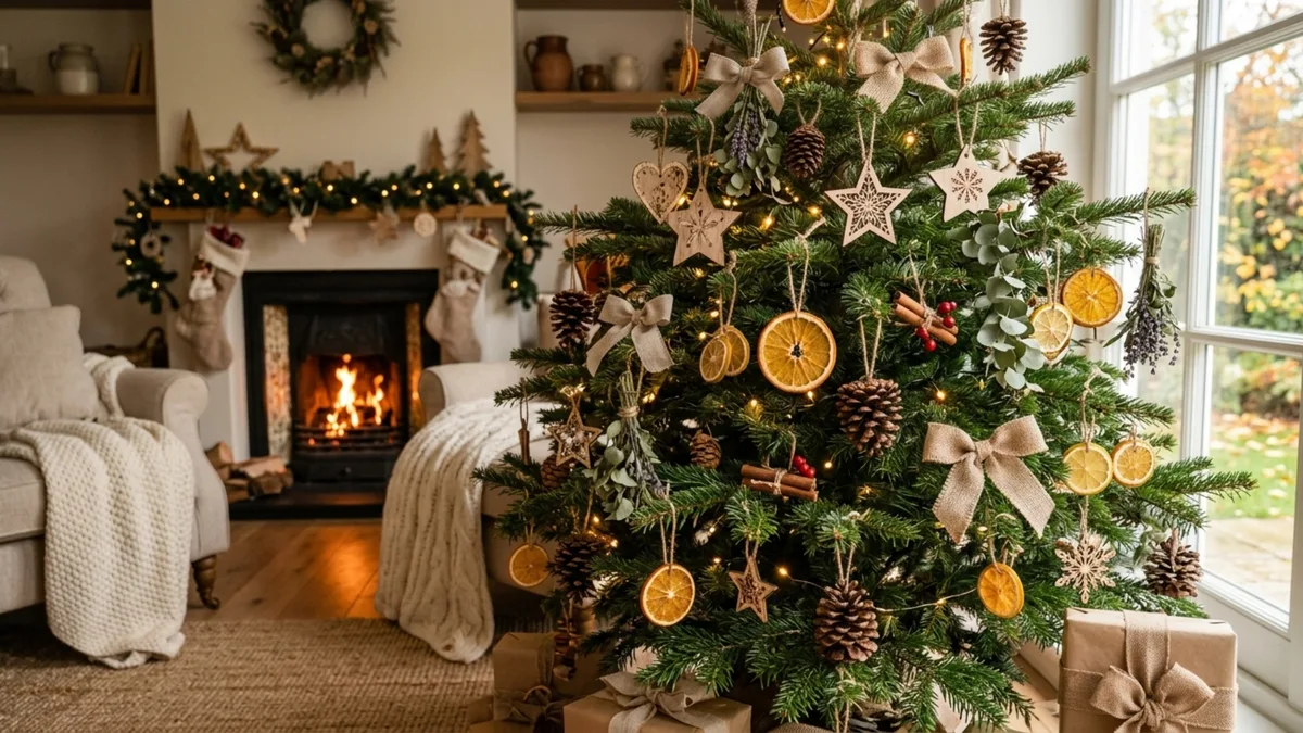 Adeus aos enfeites de plástico? A tendência da decoração de Natal de 2026 aposta em materiais naturais para transformar a árvore