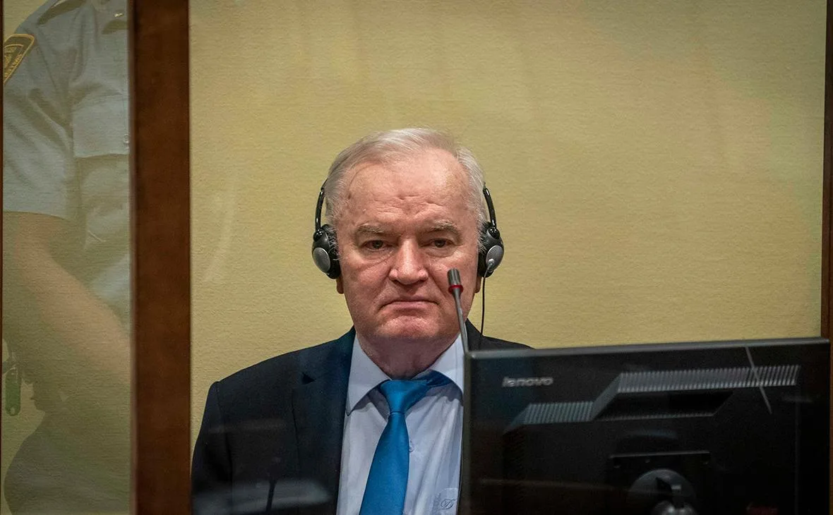 Ратко Младич умер в тюрьме в Гааге