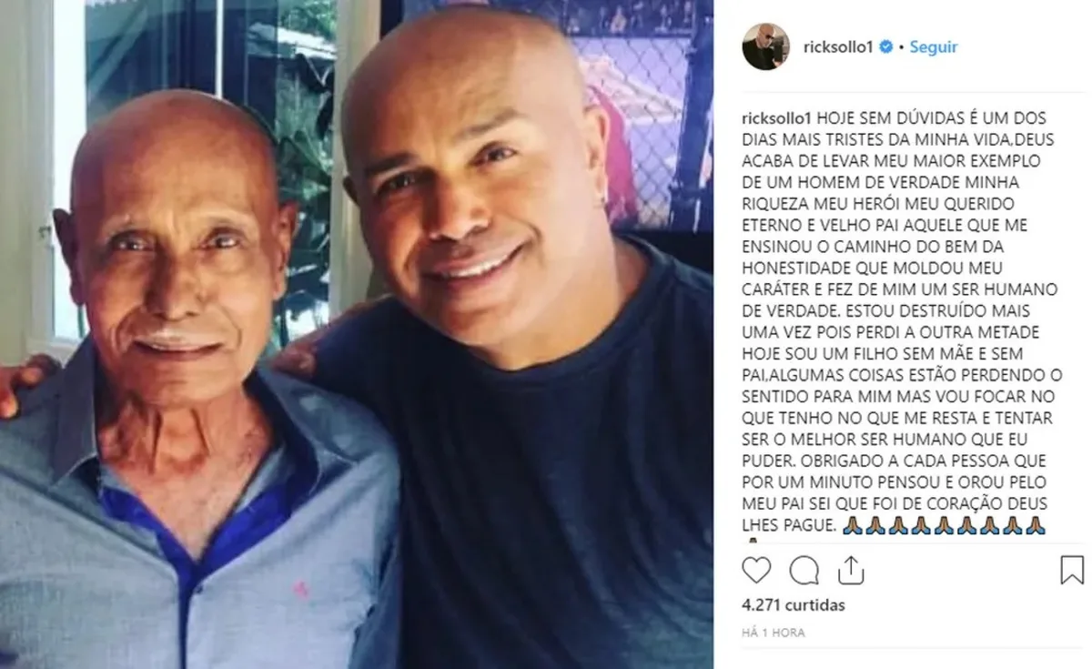 ‘Despertei pra música ouvindo meu pai’: Rick comentou influência do pai na carreira
