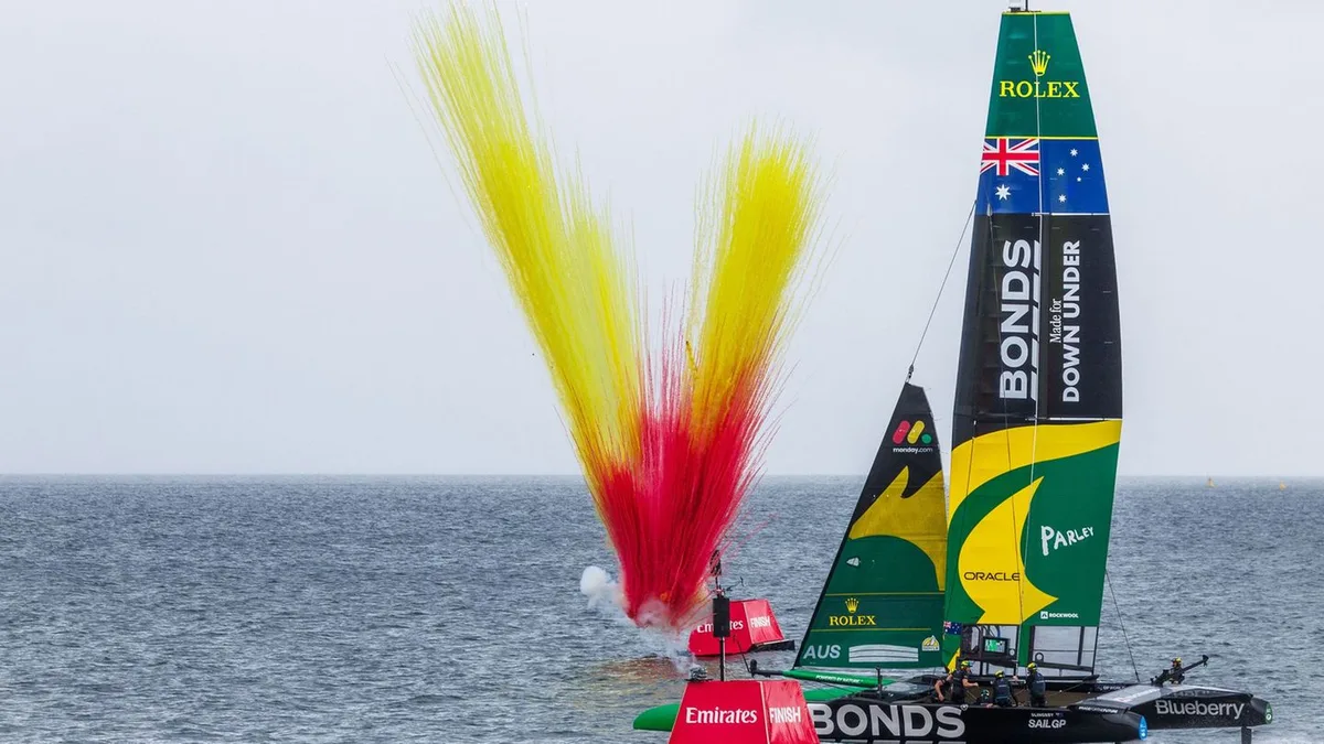 Segeln: „Fliegende Kängurus“ gewinnen SailGP in Sassnitz