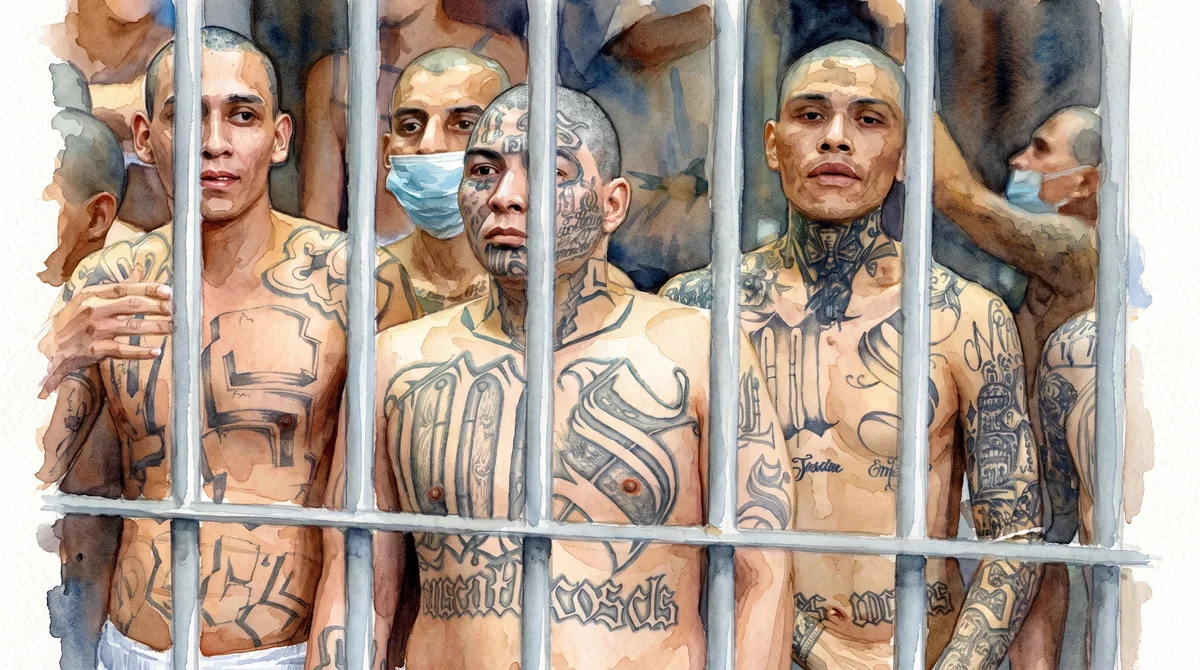 Tribunal de San Salvador impone hasta 75 años de prisión a 131 integrantes de la MS-13