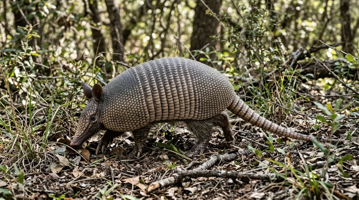 O animal que possui uma verdadeira armadura incorporada ao próprio corpo formada por pequenas placas ósseas que ajudam a proteger regiões vulneráveis contra diferentes ameaças
