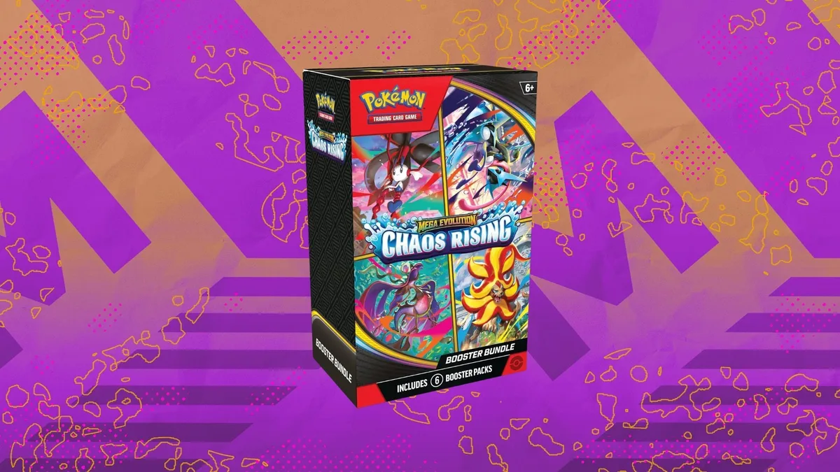 Rare Pokémon TCG deal: Mega Evolution Chaos Rising Booster Bundle is down to $44 at Amazon