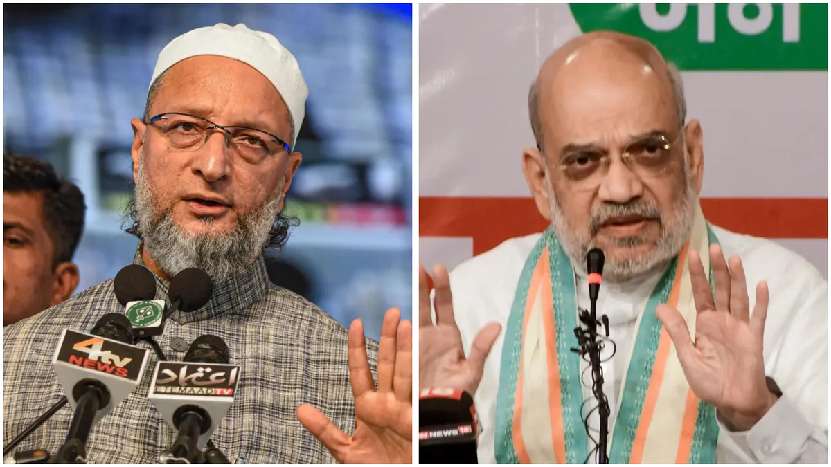 Owaisi hits back at Shah’s UCC pledge, questions BJP allies’ independence