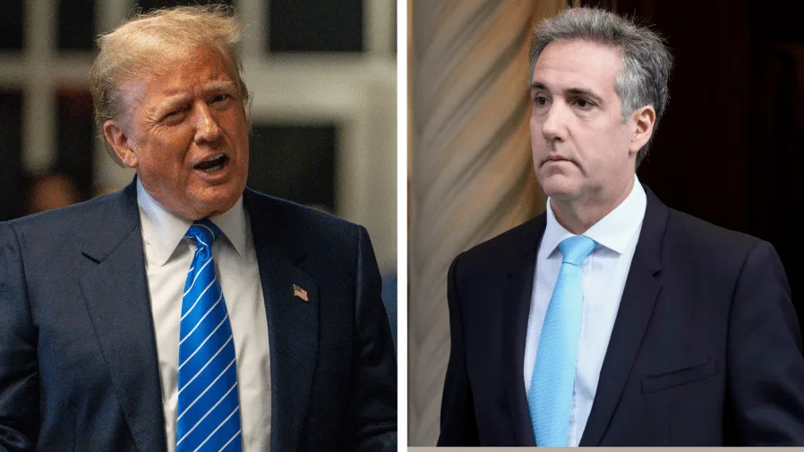 Trump, Cohen set aside beef in radio interview