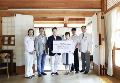 르누베르, 이화의료원에 3억원 기부…고위험 산모·신생아 지원