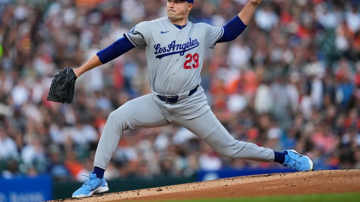 Tarik Skubal throws 6 solid innings in 1st start against former team, helping Dodgers top Tigers 2-1