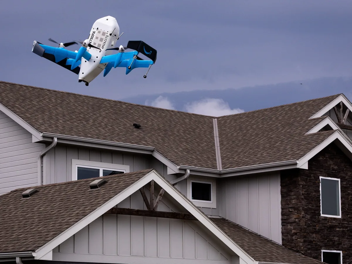 Amazon is rolling out drone delivery to 500 cities. Here’s how to see if they'll deliver to your house.