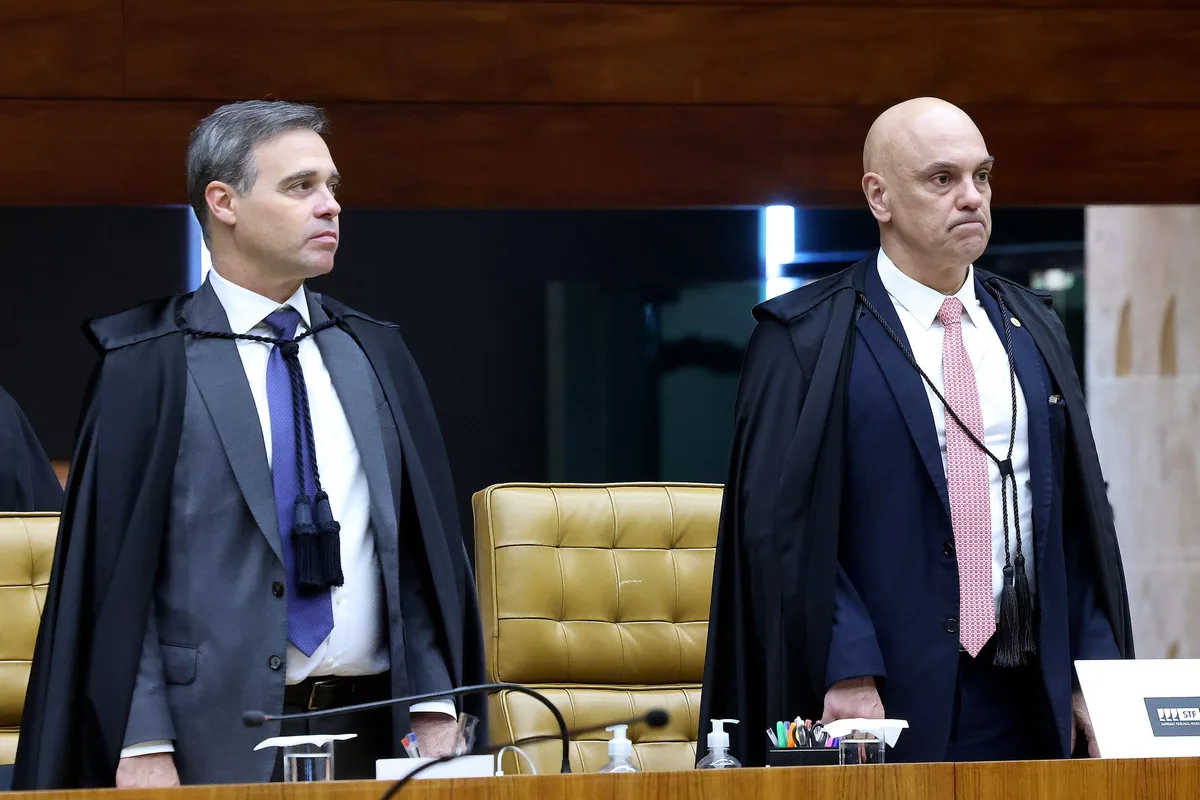 Mendonça mandou a PF identificar destinatário de mensagens de Vorcaro. Era Moraes