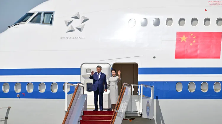 President Xi arrives in Kyrgyzstan for SCO summit, state visit