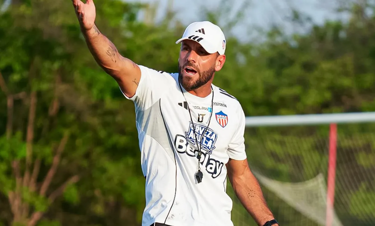 Sebastián Viera tiene claro cómo sacar a Junior de Barranquilla del último lugar: “Tenemos que ganar nueve partidos”