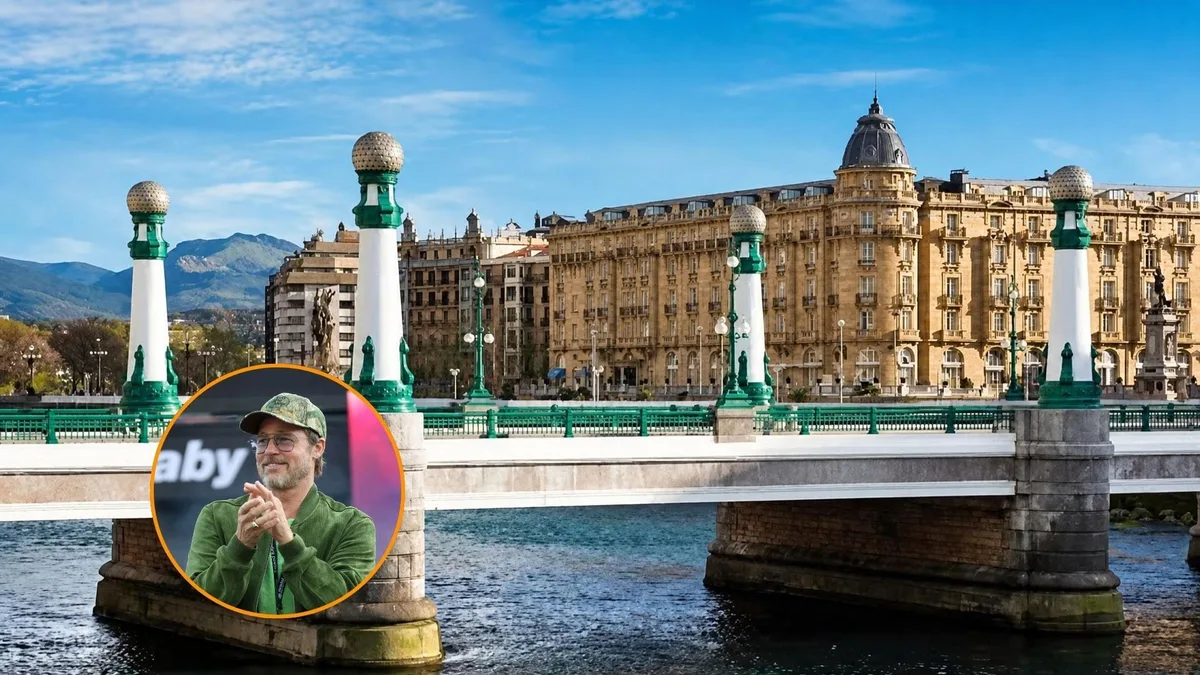 Así es el hotel donde Brad Pitt descansa después del Festival de San Sebastián: diseñado en la Belle Époque y suites por 4.000 euros la noche