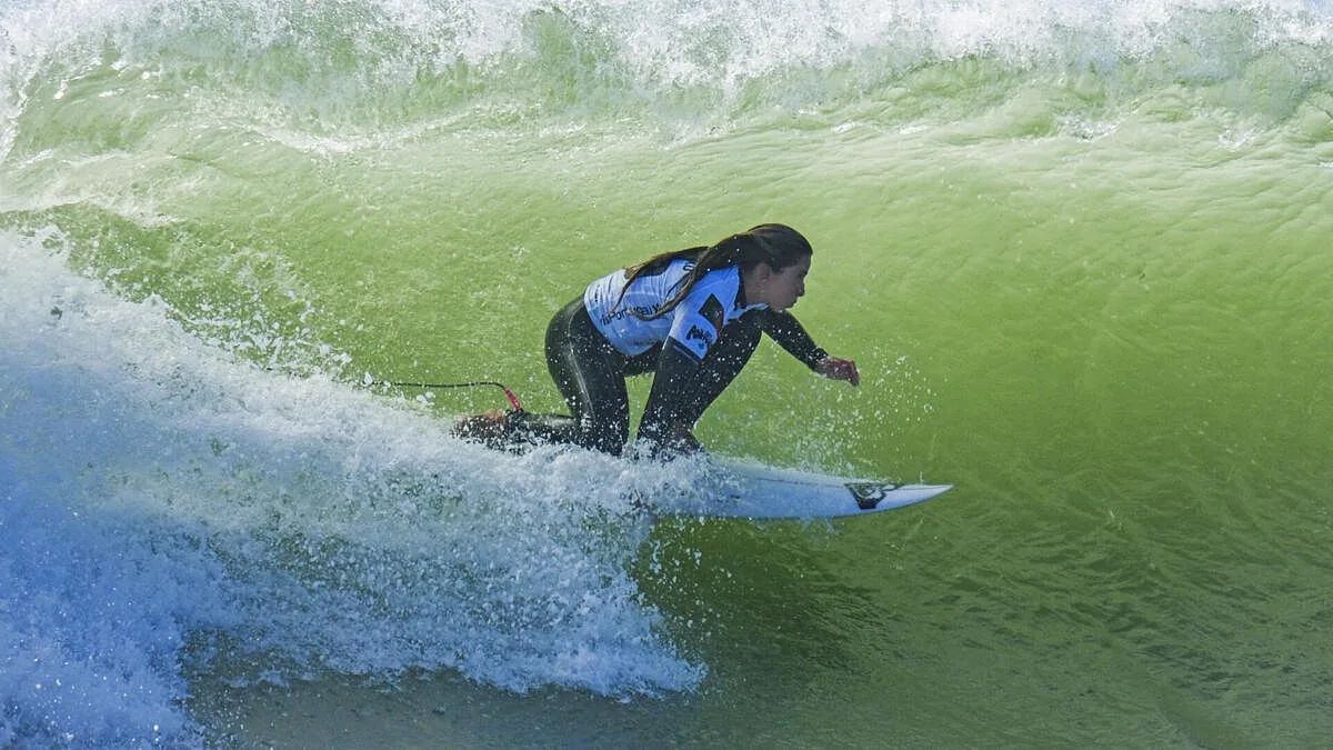 Surf: Francisca Veselko no quinto lugar na prova de elite em Peniche