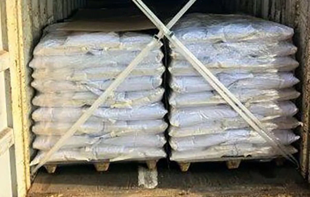 Aseguran en Lázaro Cárdenas, Michoacán, 27 toneladas de ácido tartárico procedente de China: es un precursor de metanfetaminas