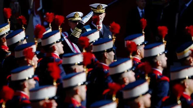 12 de octubre, en directo: última hora del Día de la Hispanidad, horario del desfile militar, manifestaciones y actos previstos