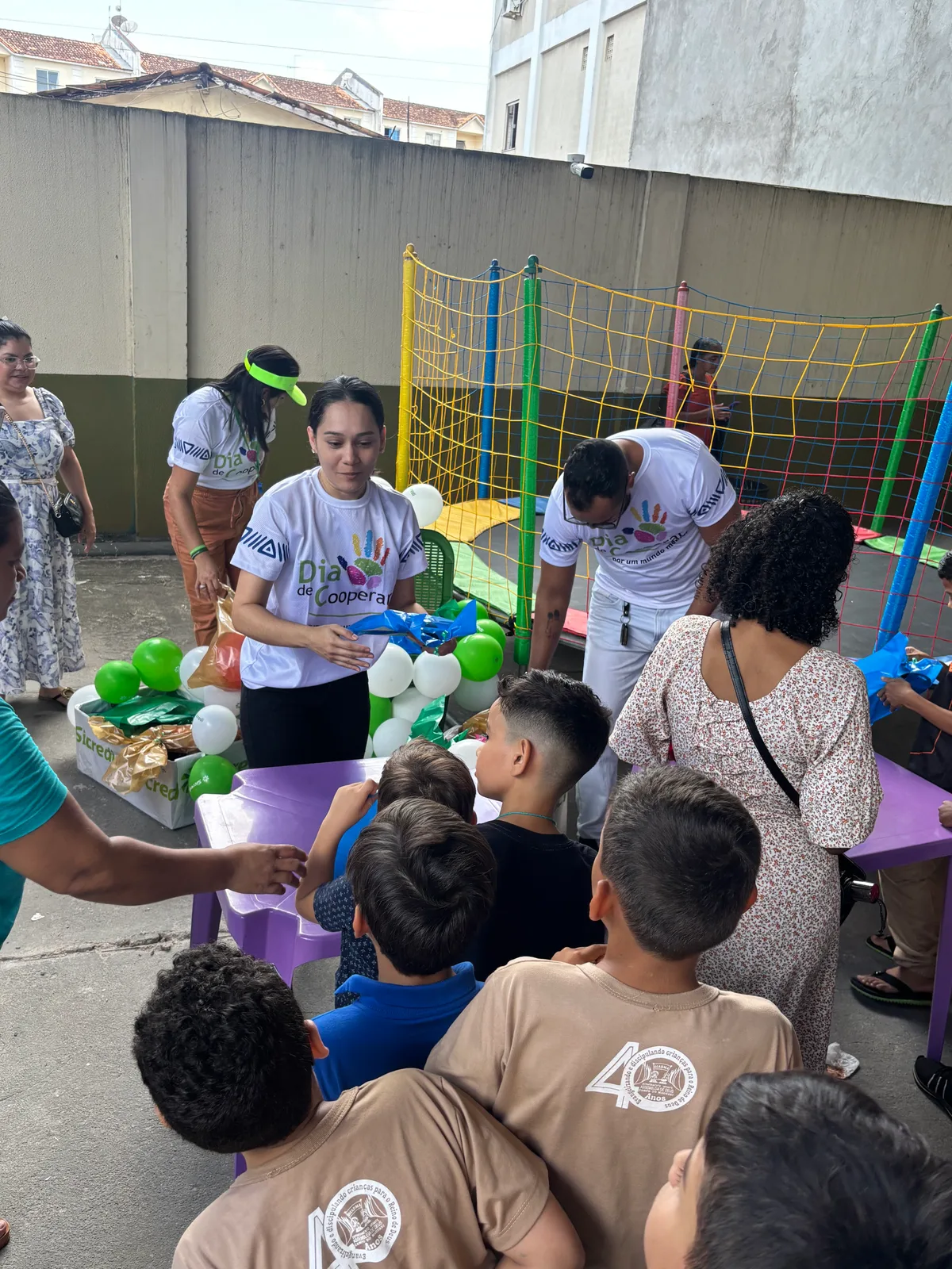 Dia C beneficia cerca de 200 crianças com distribuição de brinquedos em Ananindeua