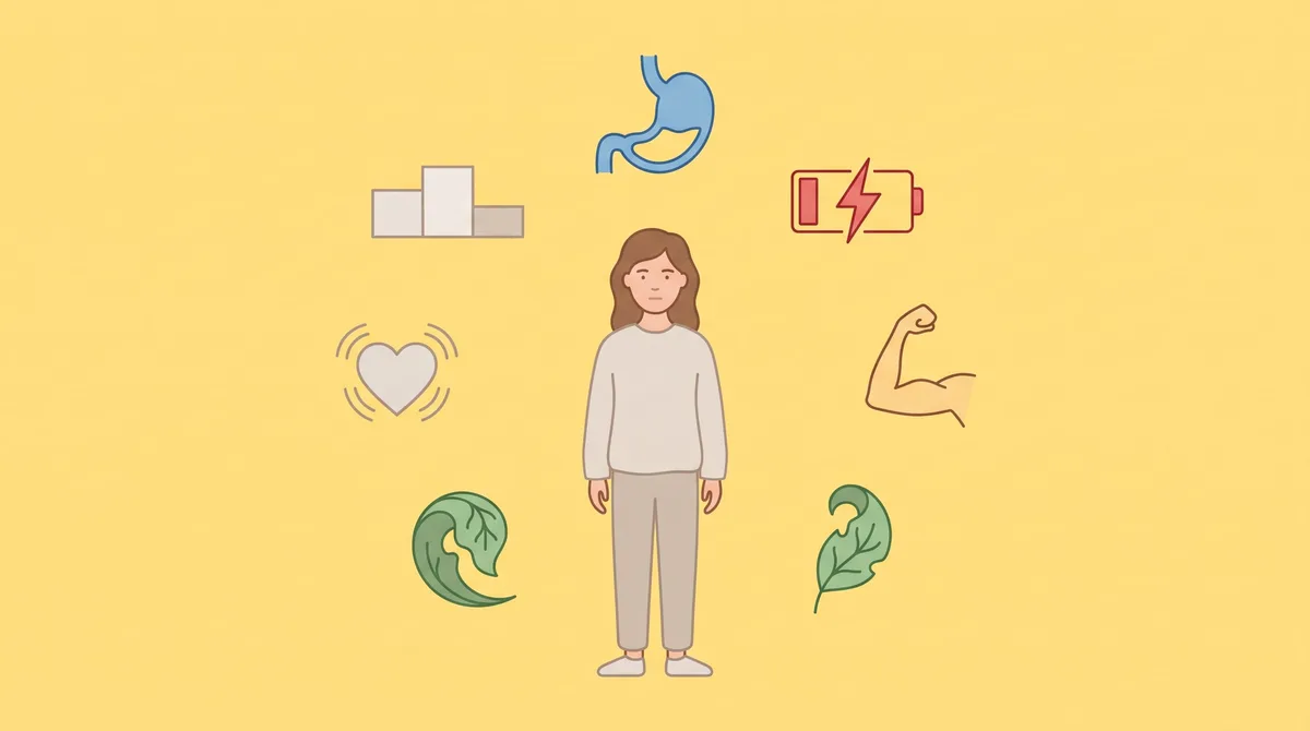 6 señales de que el cuerpo no recibe suficientes calorías y cuándo consultar al médico
