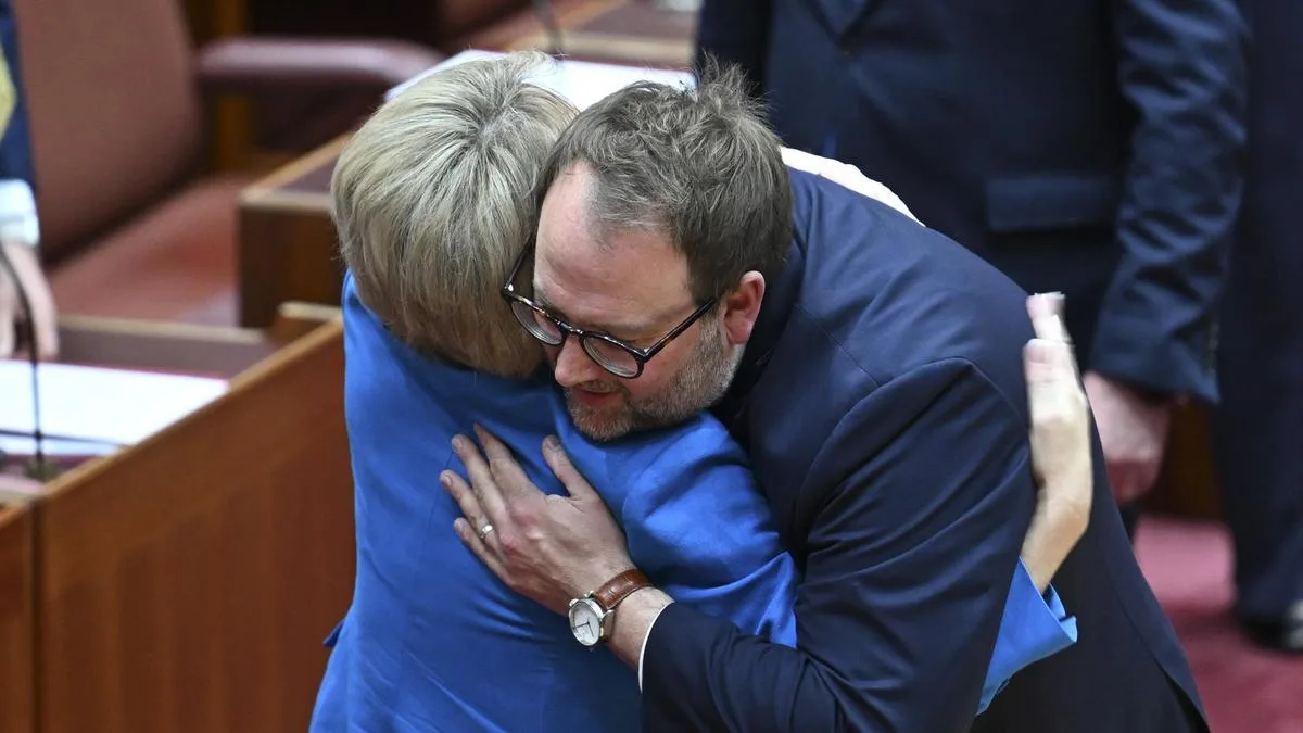 Liberal’s new Tasmania senator Chris Gatenby sworn in