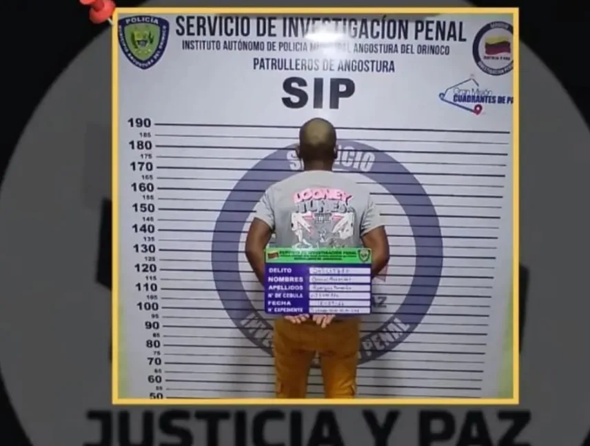 Detenido desertor en Ciudad Bolívar