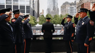 America pauses to remember victims of 9/11 attacks 25 years on