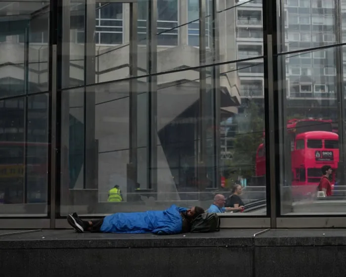 ‘Burnham’s writing cheques, this one might bounce’: homeless people doubt PM’s plan