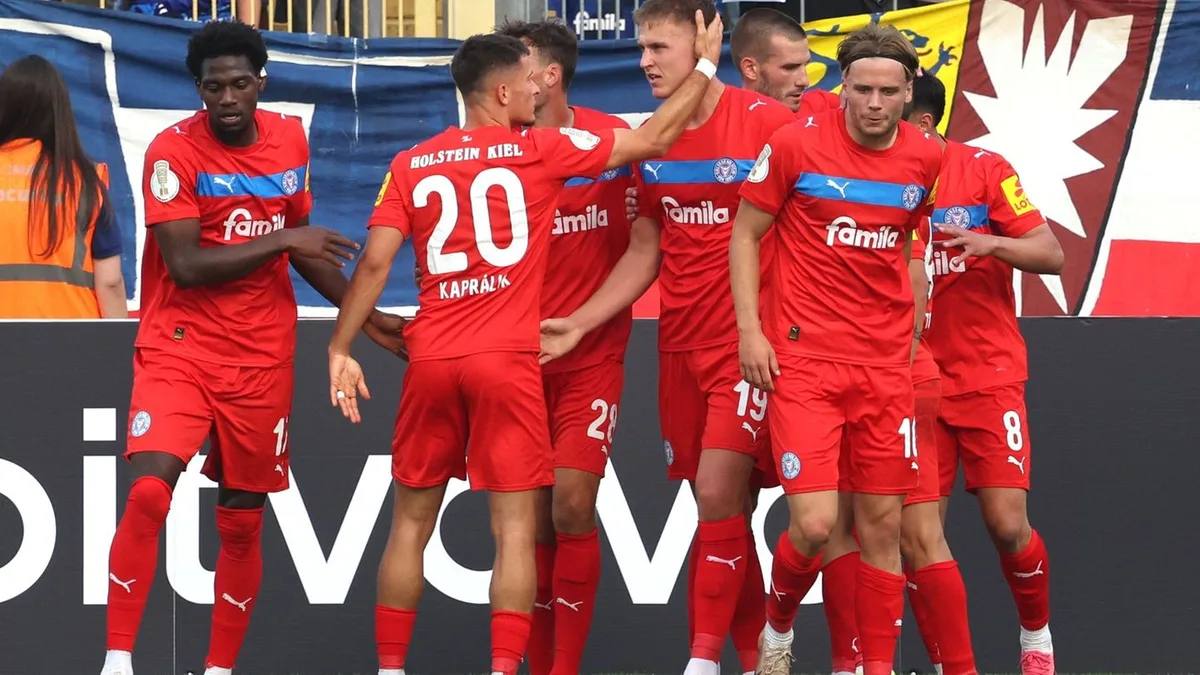 DFB-Pokal: Holstein Kiel lässt sich von 1860 München nicht überlisten