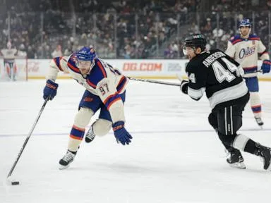 Connor McDavid's 3-point first period propels Oilers past winless LA Kings 4-1 for 5th straight win