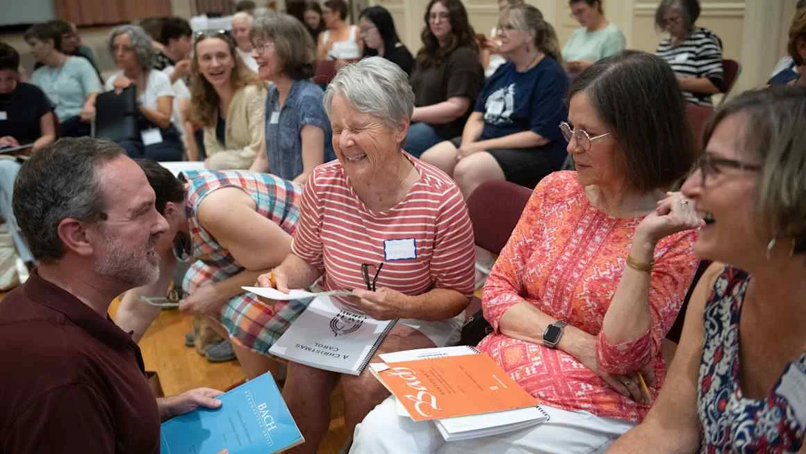 Bach choir is a rare symbol of unity in a swing state