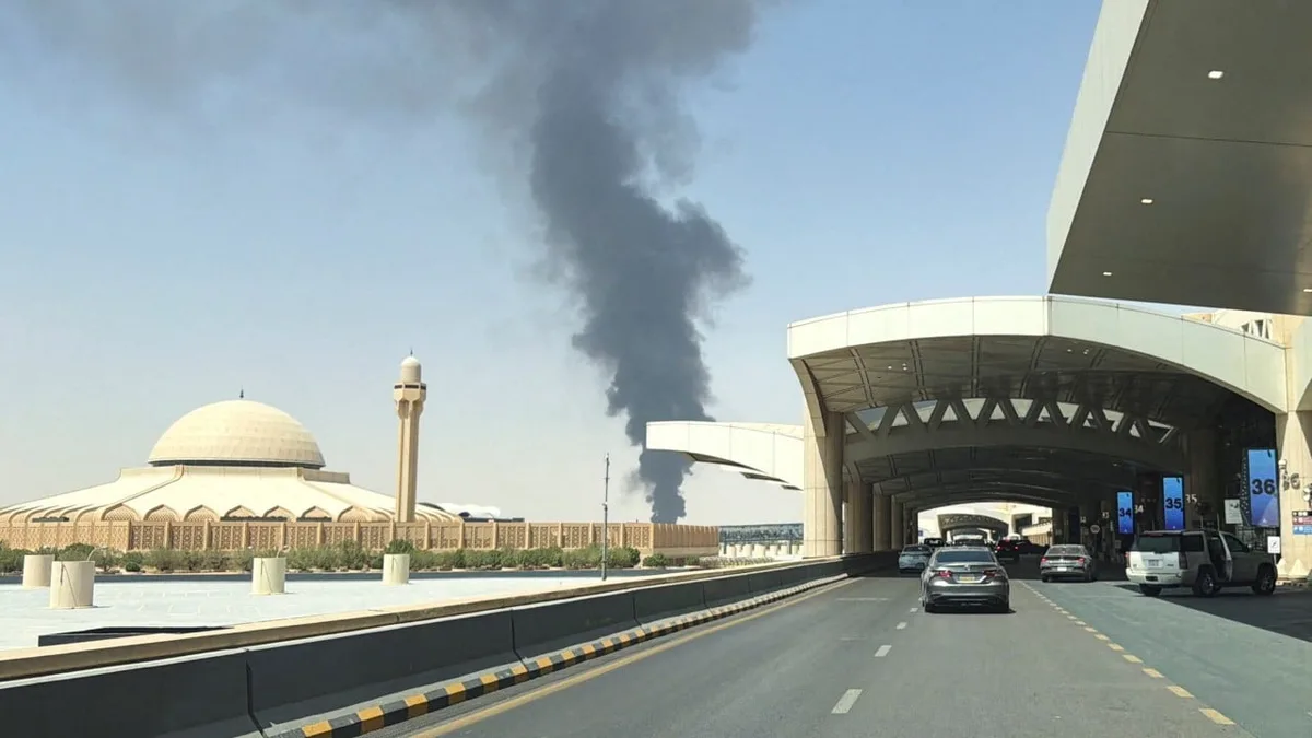 Loud blast at Riyadh airport as travellers evacuated, airlines cancel flights