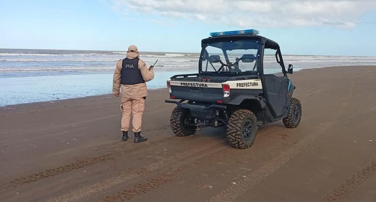 Prefectura amplió la búsqueda de los dos kayakistas desaparecidos en Santa Teresita