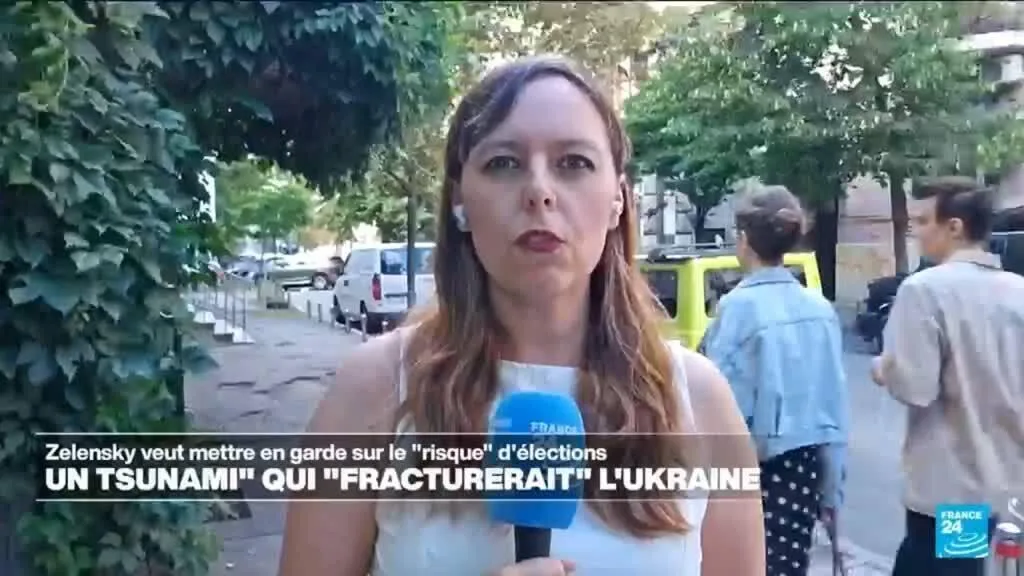 Des élections seraient "un tsunami" qui "fracturerait l'Ukraine", dit Zelensky