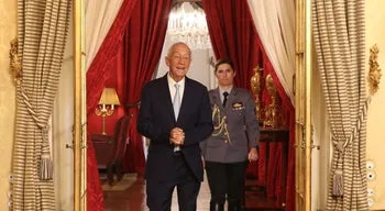 Seguro recebeu Marcelo Rebelo de Sousa no Palácio de Belém