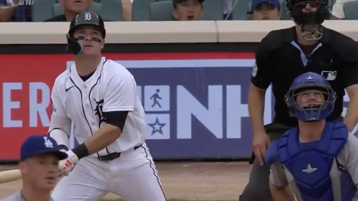 Tigers’ McGonigle comes through in clutch to walk off Dodgers