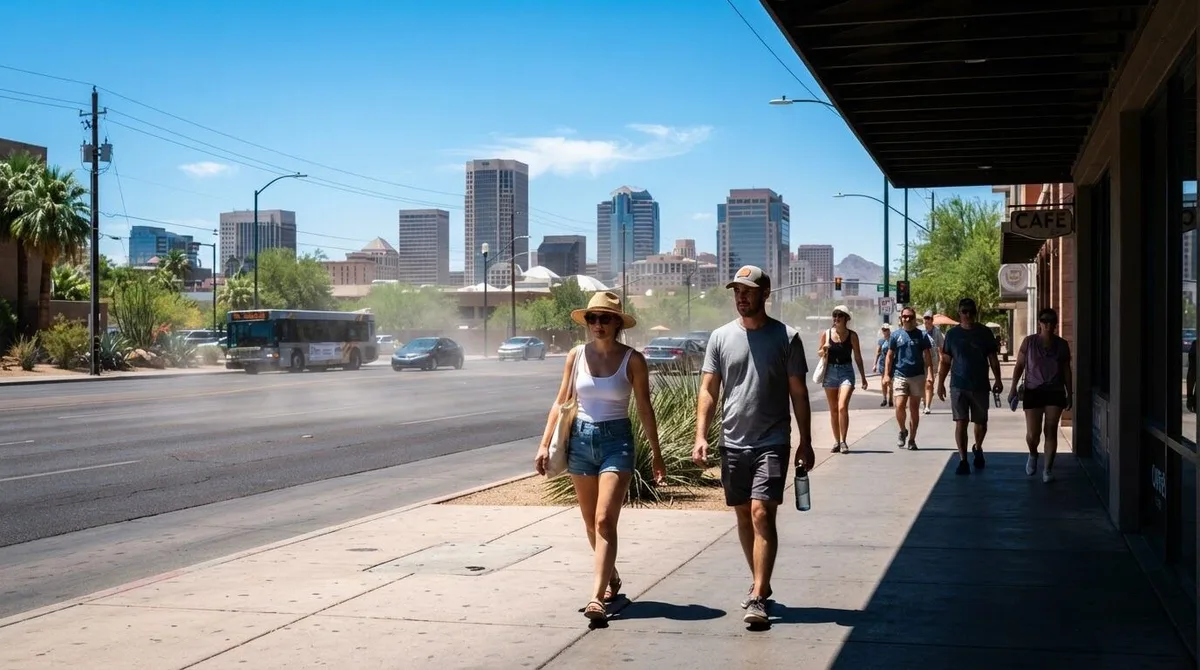 ¿Cómo estará el clima en Phoenix este sábado 22 de agosto?