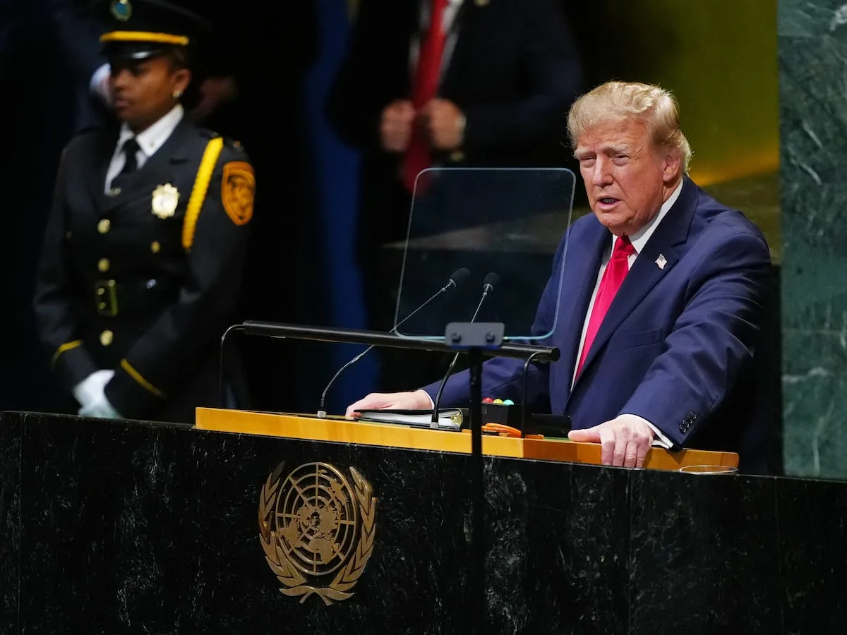 Trump defends decision to start war against Iran in UN address
