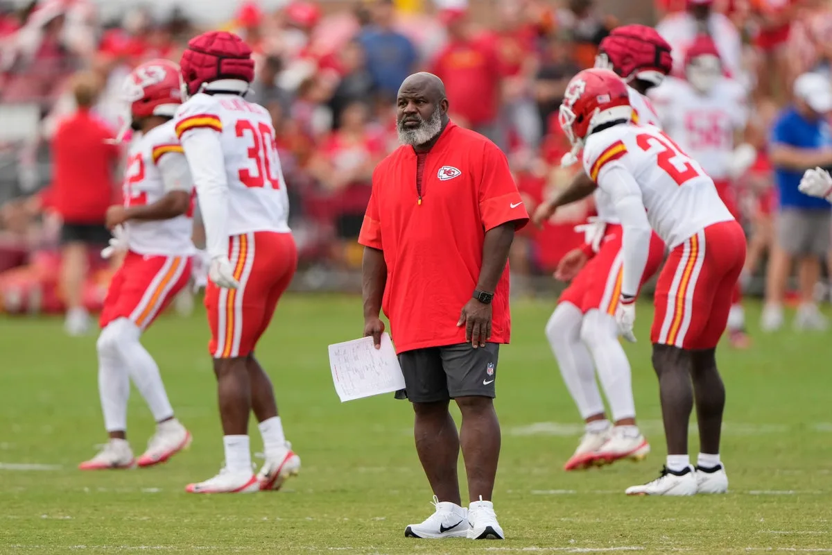 Bieniemy jokes wife Mia gave him blessing to rejoin Chiefs after she was shot at their Virginia home