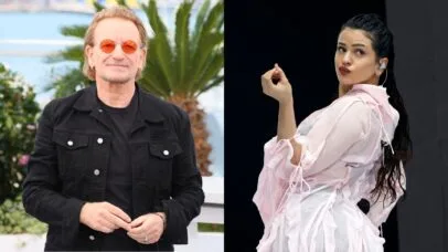 Rosalía revela que Bono pediu ajuda no espanhol para escrever música dedicada a ela