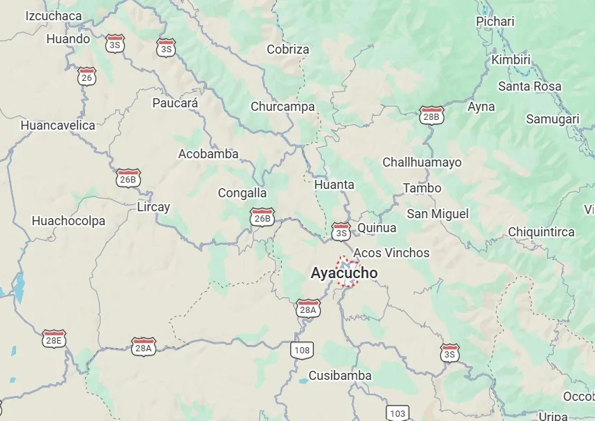 Un terremoto de magnitud 7.2 sacude la región peruana de Ayacucho