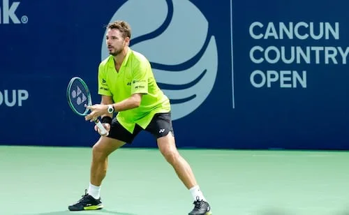 Stan Wawrinka se despide de México al quedar eliminado del Cancun Country Open