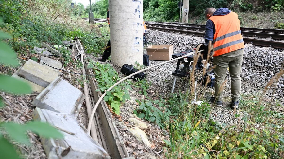 Sabotageverdacht: Mutmaßliche Sabotage legt Bahnverkehr bei Backnang lahm