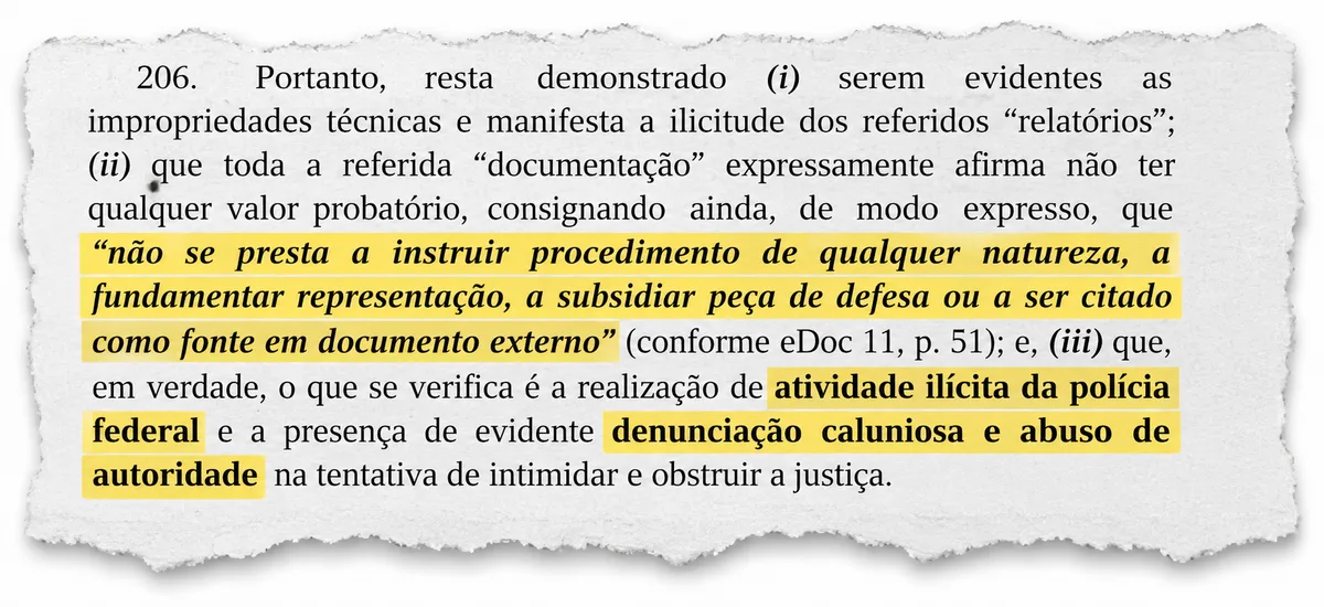 Leia a íntegra da resposta de Mendonça sobre pedido de Moraes contra ele