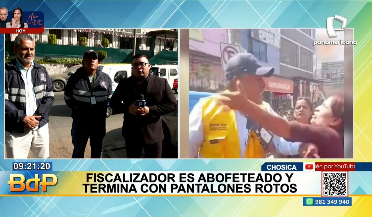 Fiscalizador es agredido durante operativo en Chosica: conductora le da bofetadas, lo araña y le rompe el pantalón