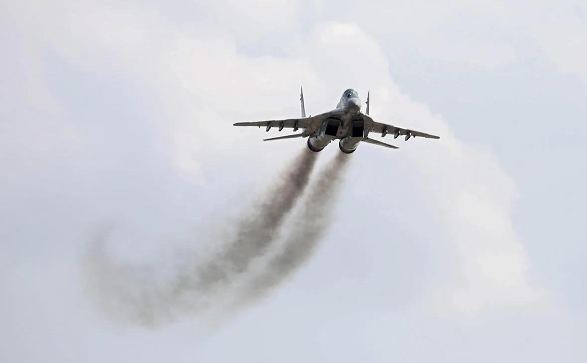 Минобороны сообщило о сбитом украинском самолете МиГ-29