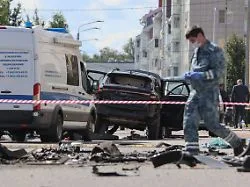 Explosion in St. Petersburg : Berichte: Russischer Offizier durch Autobombe getötet