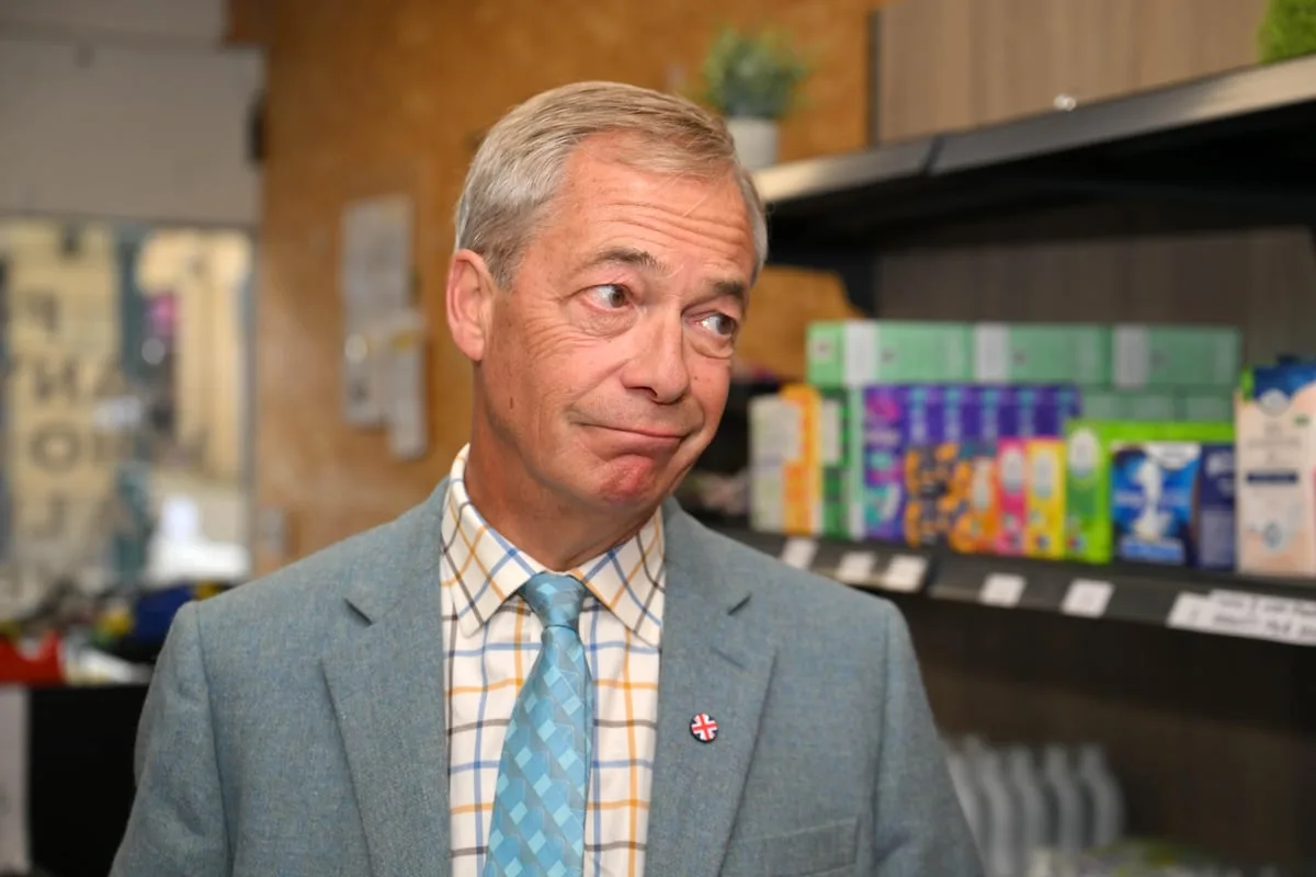 Nigel Farage declines to rule out Reform-Tories post-election pact
