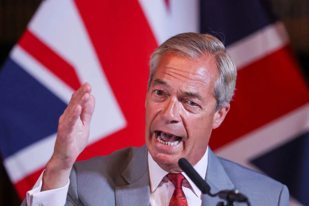 Reform UK's Nigel Farage beats a slate of fringe candidates in election boycotted by major parties