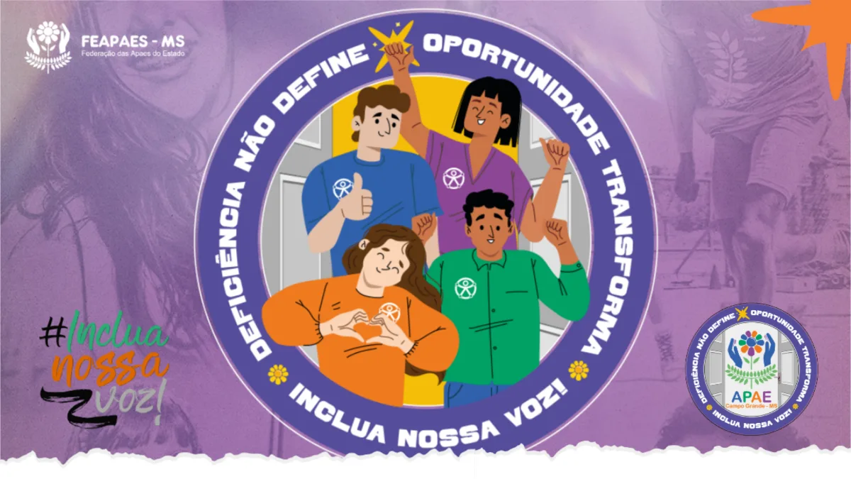 Apae terá semana com música, palestras e futsal pela inclusão em Campo Grande