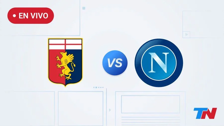 Genoa vs Napoli en vivo por la fecha 1 de la Serie A de Italia: hora, dónde ver y formaciones