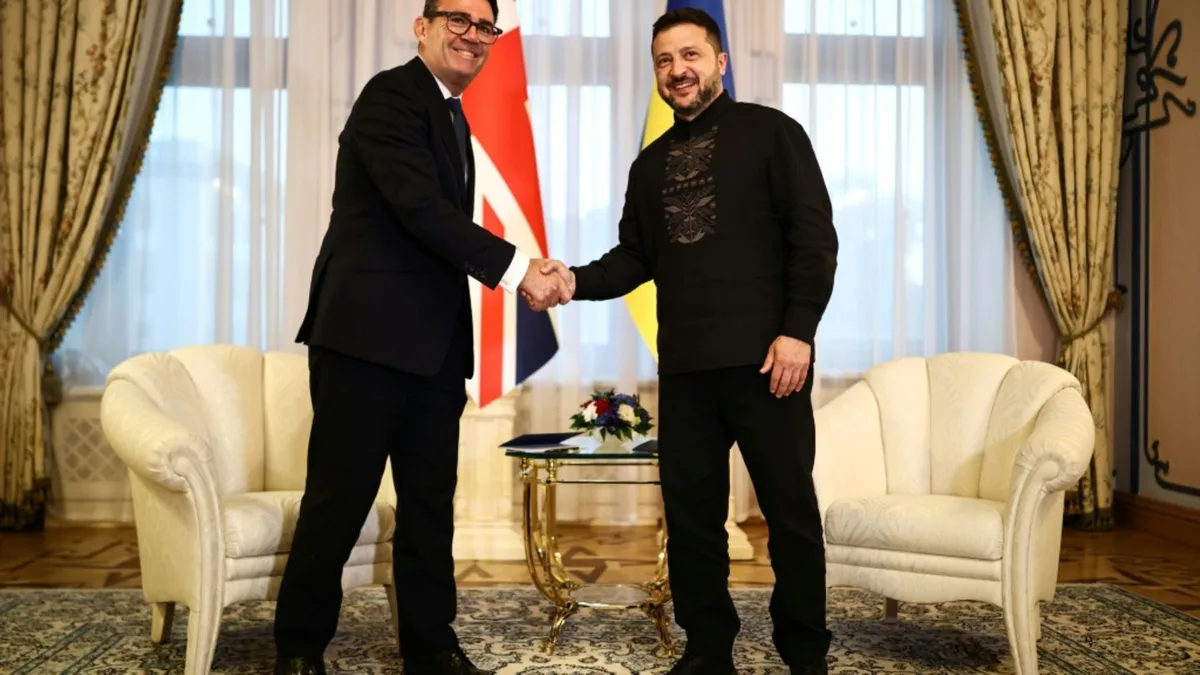 Ukrainischer Präsident Selenskyj zu Besuch bei Burnham in London erwartet