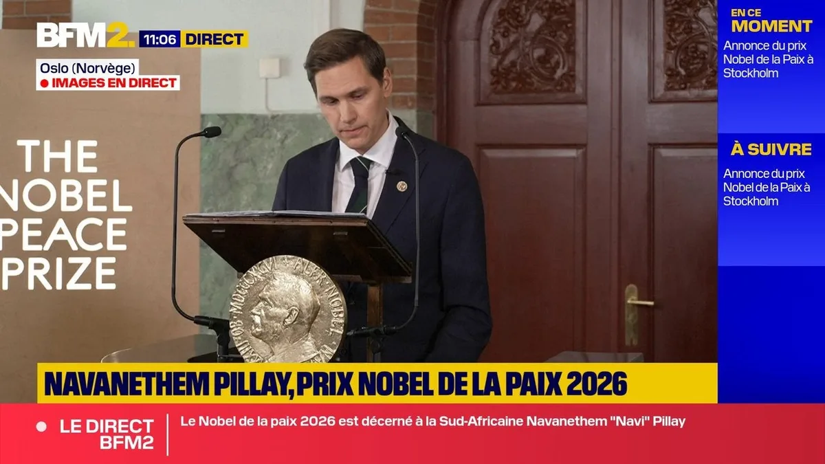 Prix Nobel de la paix 2026: "Le système de droit international est sous une pression énorme et ses institutions sont attaquées", affirme le président du Comité Nobel